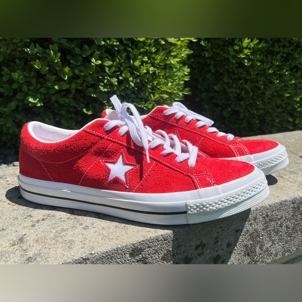 Converse one star OX red suede men’s 11